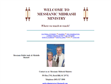 Tablet Screenshot of midrashministries.org